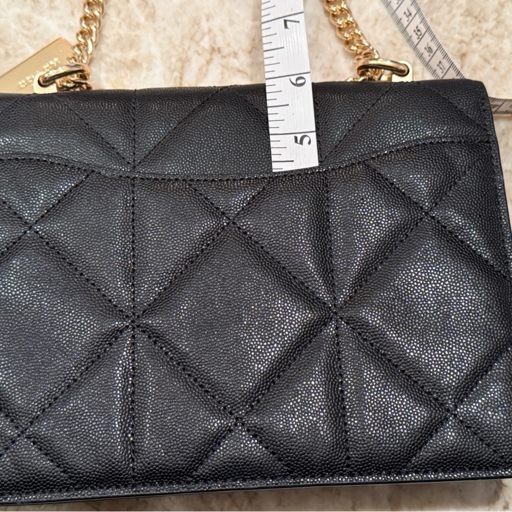 Coach Klare Black Quilted Women's Bag - Picture 6 of 15